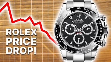 rolex prices are dropping